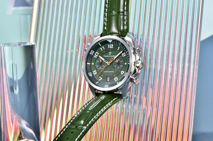 PAGANI DESIGN Watches 2026 New Strong Luminous Luxury Quartz Men Watch Fashion Leather Watch For Men Sapphire Glass Chronograph