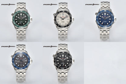 DWAYNE CAMPBELL Reloj mecánico automático de lujo para hombre NH35, bisel de cerámica, resistente al agua, reloj de pulsera clásico de negocios