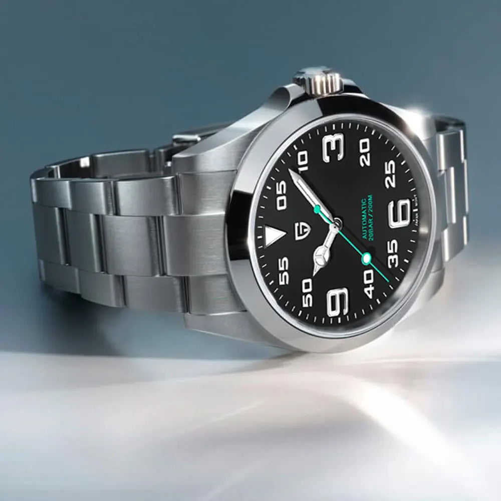 PAGANI DESIGN Top Brand Watch For Men 20bar Waterproof Mechanical Watches Classic Luxury Sapphire Glass Automatic Men Wristwatch