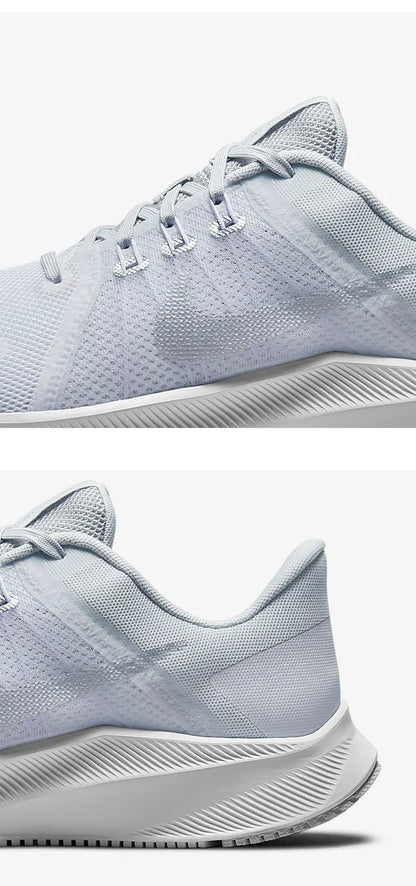 Nike Authentic Quest 4 Damen-Sportschuhe, niedrig geschnitten, atmungsaktive Laufschuhe DA1106-100