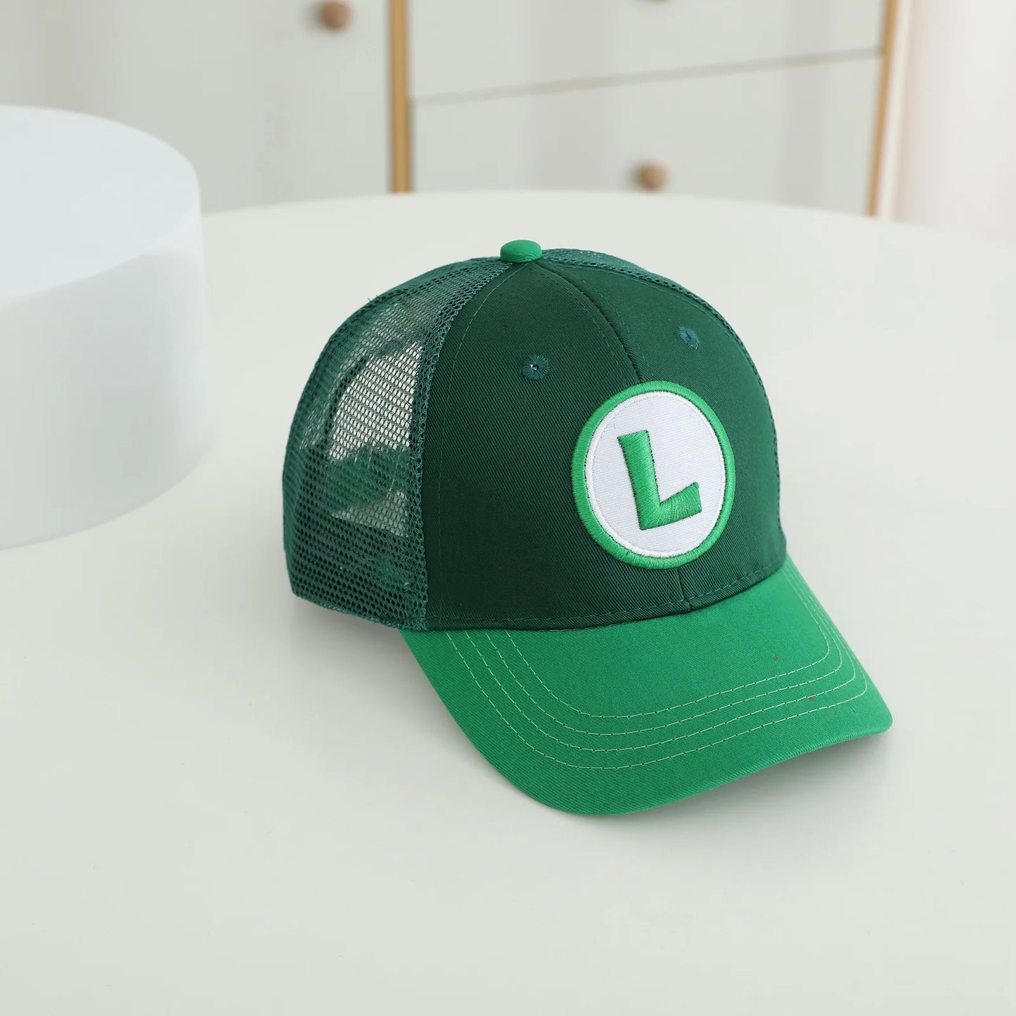 New Super Mushroom Peach Baseball Cap Creative High Color Cartoon Printed Boys and Girls anime merchandise Trendy birthday gifts