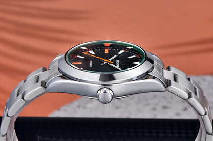2026 New BENYAR White Mens Watches Top Luxury Automatic Watch For Men Mechanical Stainless Steel Luminous Sports Wristwatches