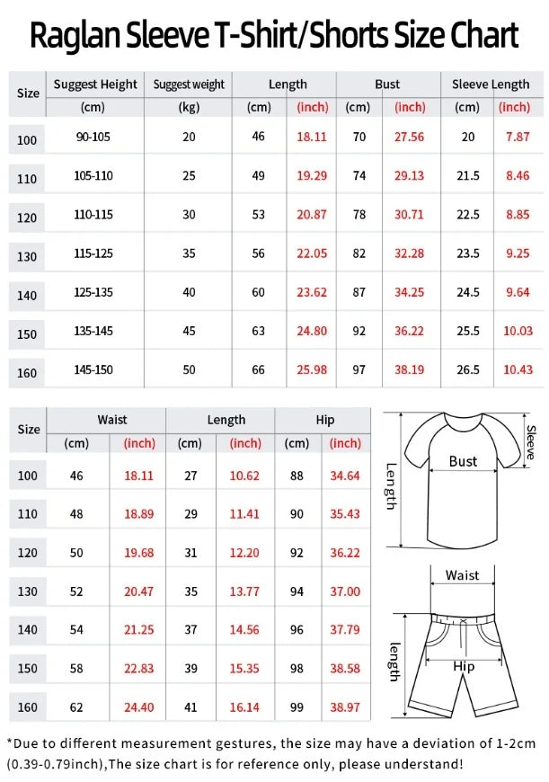 2026 Cartoon Dragon Ball T-shirt Children's Top T-shirt Shorts Two-piece Set Summer Boy T-shirt+shorts Beach Pants