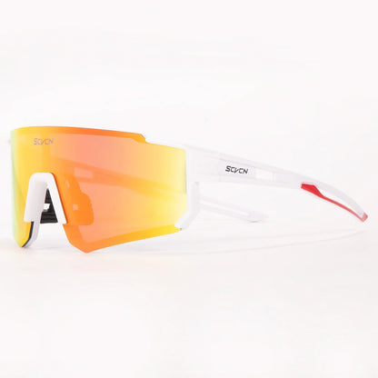 Scvcn Sunglasses Cycling Glasses Photochromic Sports for Men Sun Mountain Bike Road Bicycle Eyewear Goggles UV400 Polarized MTB