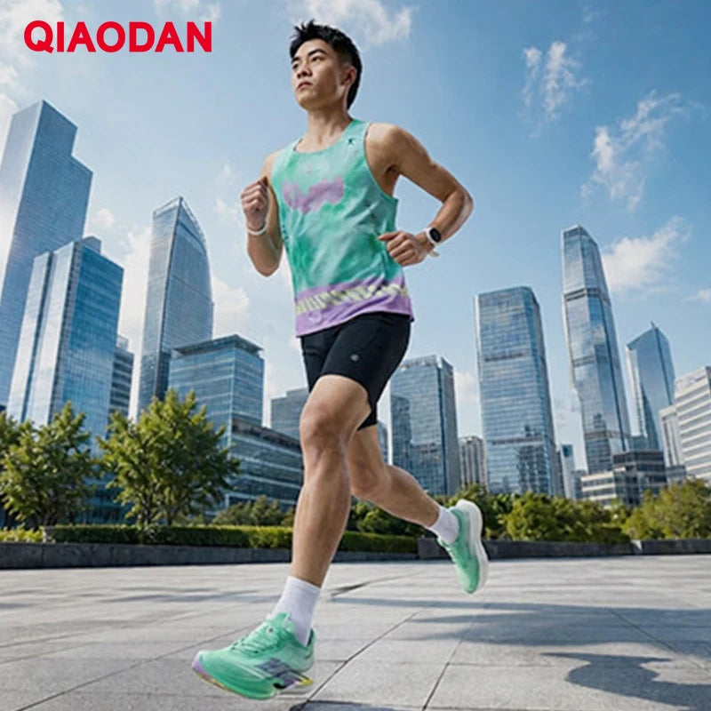 QIAODAN Feiying PB6.0 bėgimo bateliai su anglies plokštele vyrams, profesionalūs maratono bėgimo sportiniai bateliai, lengvi sportiniai bateliai QDB023263299