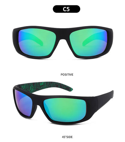 Designer Luxury Brand Polarized Sunglasses Men Protection Mountaineering Windproof Eyewear Driving Outdoor Sports Sun Glasses