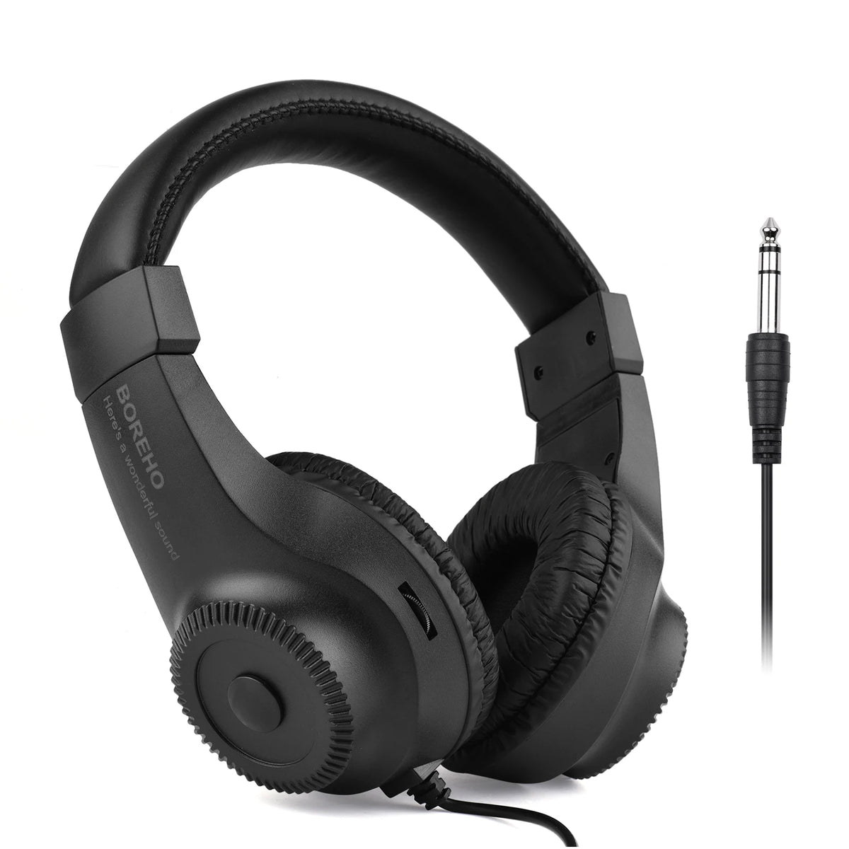 JEAmplifier-Casque supra-auriculaire stéréo filaire, casque audio pour piano électrique, centre commercial, pilote 50mm, prise 6.5mm