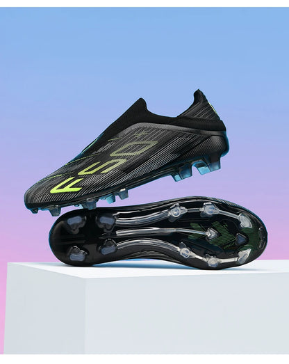 New Men Soccer Shoes Futsal Football Boots Sneakers Match Grass Cleats High-quality Non-Slip Indoor Hot-selling High-top Outdoor