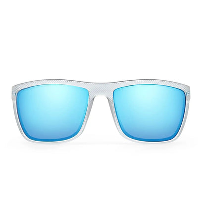 ZENOTTIC Polarized Sunglasses for Men Shades Lightweight TR90 Frame UV400 Protection Square Outdoor Trave Driving Sun Glasses