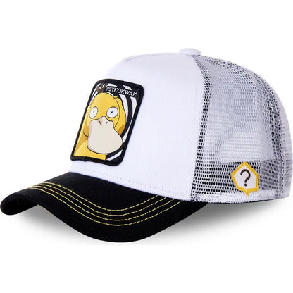 Pokemon Pikachu Gengar Psyduck Snorlax Baseball Cap Anime Figure High Quality Adjustable Cartoon Sports Hat Creative Gifts
