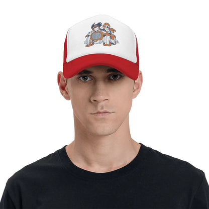 Goku Muten Roshi Dragon Ball Z Baseball Caps Sport Sun Hat Anime DBZ Hats Breathable Polyester Trucker Cap Summer Trucker Caps