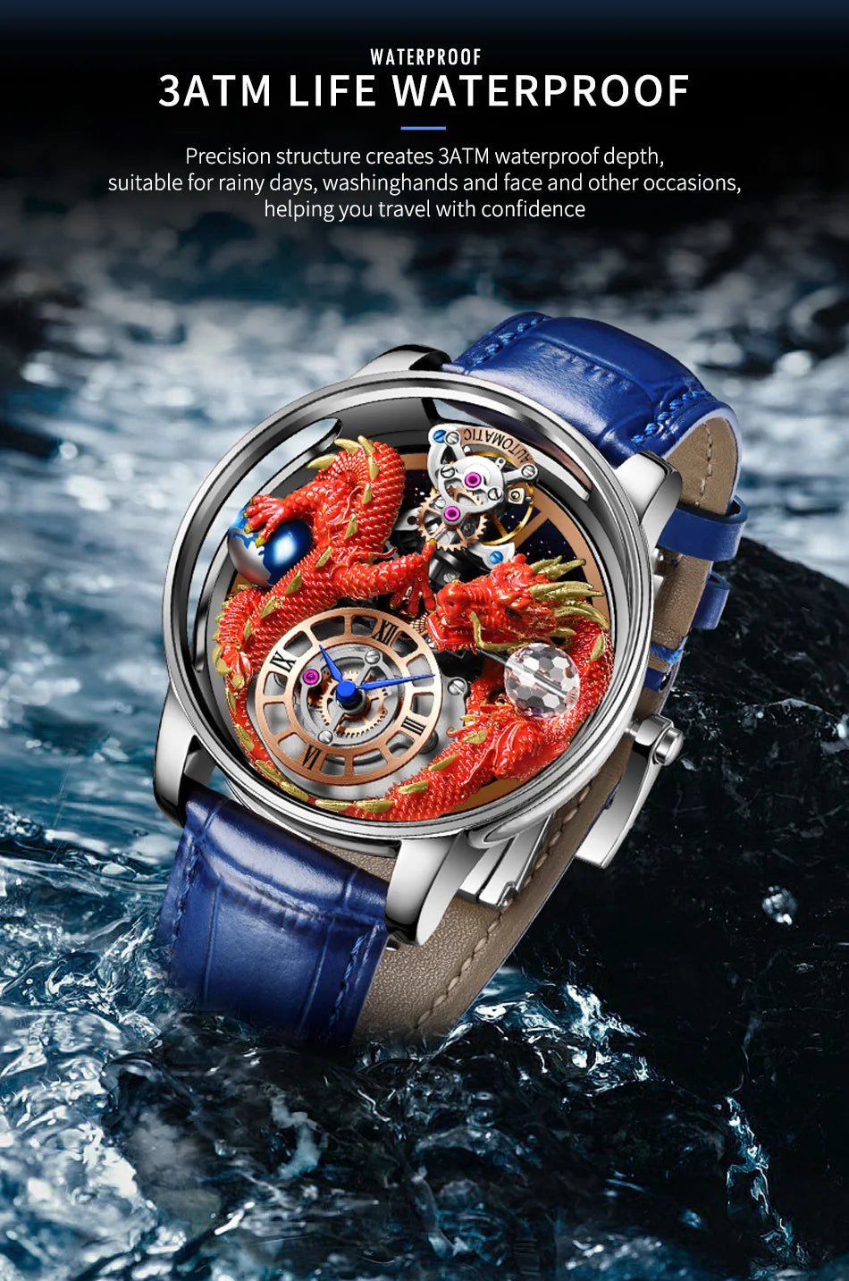 PINDU Design 2025 NEUE Herrenuhr Diamond Tourbillion Top-Marke Luxus Astronomia Quarzuhr für Herren Saphirglas wasserdichte Uhr
