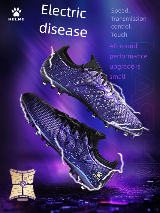 KELME Adult Botas de fútbol para hombre Blast 3.0 con tacos cortos MG, calzado deportivo profesional para partido y entrenamiento, transpirable