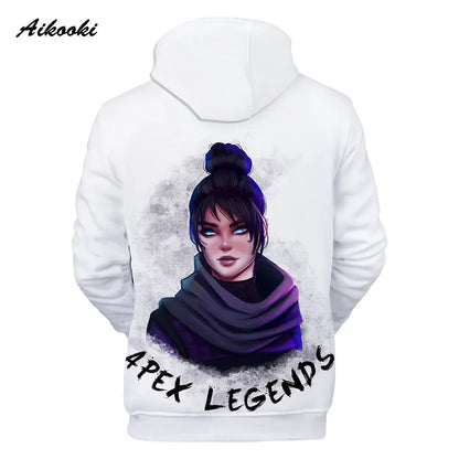 Personality 3D Printed Game Apex Legends Hoodies Sweatshirts Men Women High Quality Hoody Game Long Sleeve Plus Size Hoodies