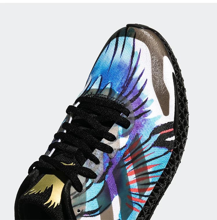 Adidas Authentique 4D Run 1.0 Chaussures de course imprimées respirantes unisexes FV5278