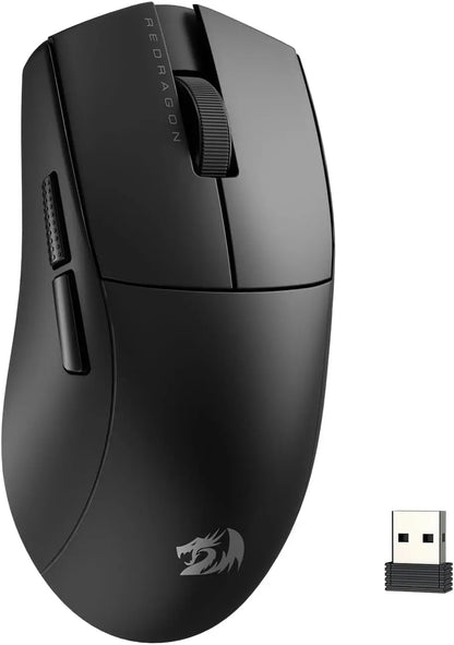 Ασύρματο Gaming Ποντίκι Redragon M916, 49G Εξαιρετικά Ελαφρύ Ασύρματο Gaming Ποντίκι 8K DPI 2.4G με Εργονομική Κατασκευή για Φυσικό Κράτημα