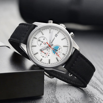 BERNY Top Quartz Chronograph Men's Watches Luminous Miyota 0S10 Sapphire AR Coated 5ATM Waterproof 2026 New Sports Men's Watches
