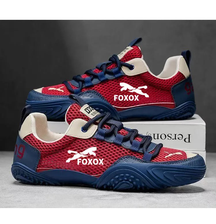 Men's Breathable Running Shoes Lightweight Mesh Upper Comfortable Soft Sole Sporty Casual Sneakers Trendy Summer Footwear