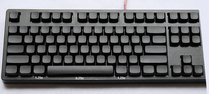 NPKC Blank XDA Keycaps Planck Preonic 61 75 87 108 Keyset Thick PBT Material for Cherry MX Mechanical Keyboard