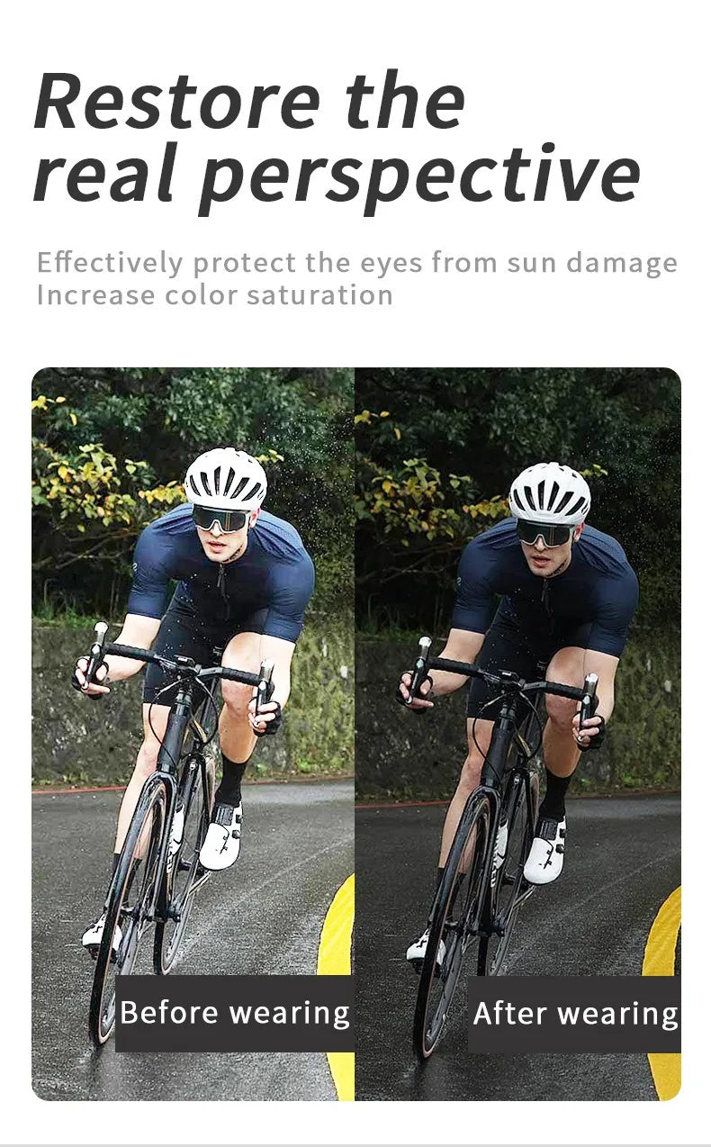 OKUMA New outdoor fishing fishing glasses for UV400 polarization to find fish, suitable for cycling, hiking and mountaineering.