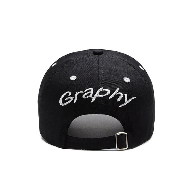 Hat Men'S Hip Hop Baseball Cap Korean Version Ins Tide Brand Summer Letter Embroidered Cap, Sun Protection Hat