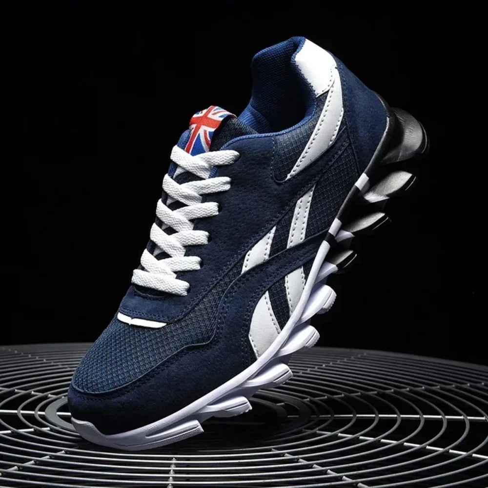 Brand trend size 46 47 48 men's wear-resistant cushioning thick-soled fitness sneakers, outdoor breathable running shoes for men