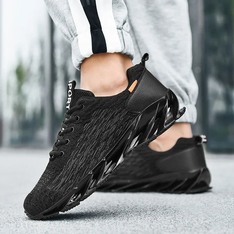 Zapatillas de running para hombre, cómodas, transpirables, antideslizantes, deportivas e informales para caminar