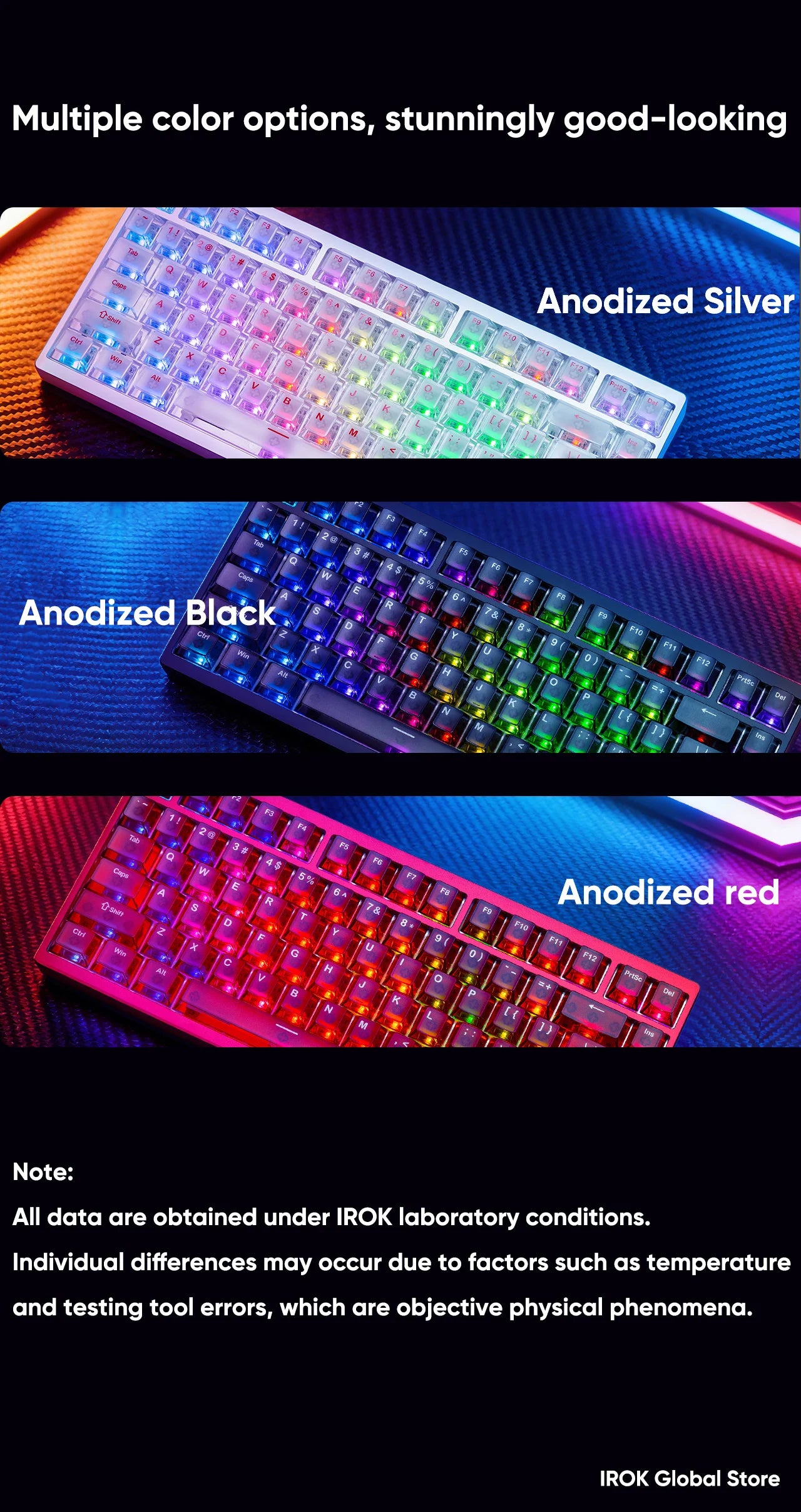 IROK MG75 V2 MG75V2 Aluminum Magnetic Gaming Mechanical Keyboard Rapid Trigger 0.07ms 8KHz 0.001mm 512K Scan rate Gamer Keyboard