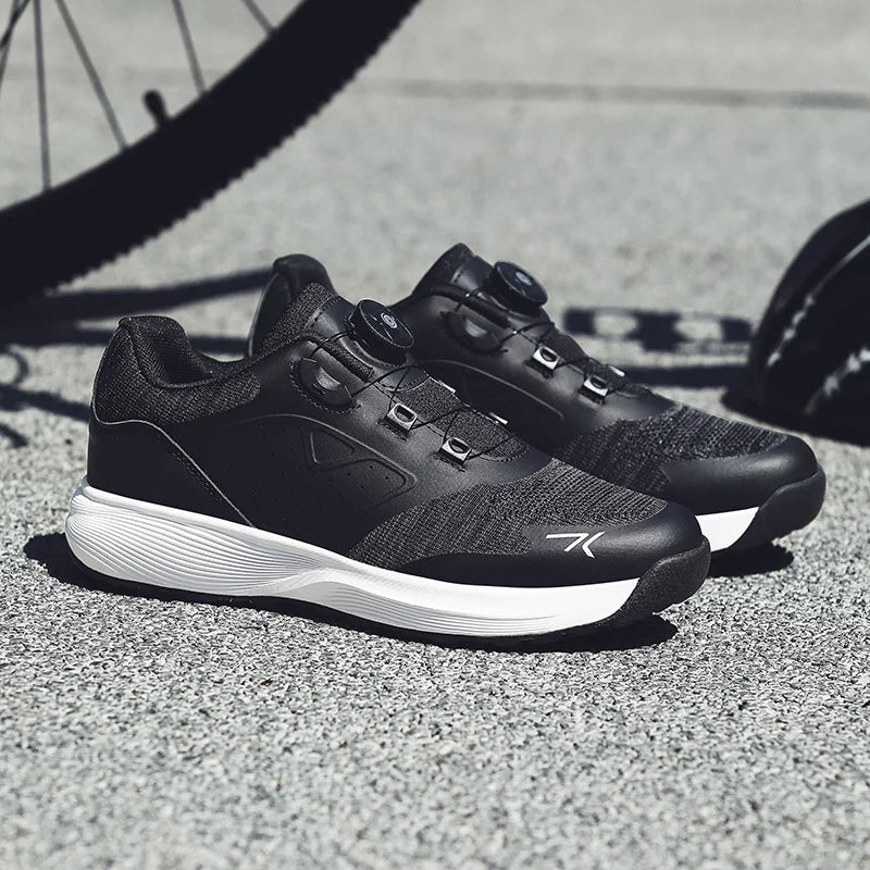 Cycling Shoes man Cleats Shoes Flat Pedal Mtb Bicycle Shoe Speed Cycling Sneaker indoor Mountain Bike Shoe Racing Lock spd shoes