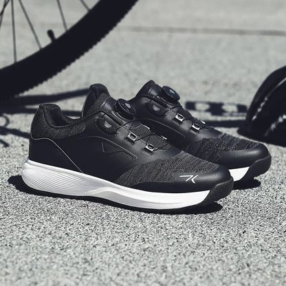 Cycling Shoes man Cleats Shoes Flat Pedal Mtb Bicycle Shoe Speed Cycling Sneaker indoor Mountain Bike Shoe Racing Lock spd shoes