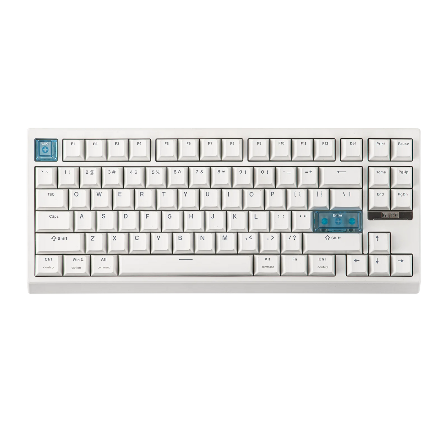 EPOMAKER G84 HE 75% ANSI US Layout Gasket Wired/BT/2.4Ghz Wireless Hall Effect Magnetic Mechanical Keyboard 8K Polling & 8000mAh