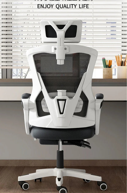 Ergonomic Gaming Chair Reclining Office Chair with Adjustable Height, Computer Desk Chair for Home, Student Dorm, Office & Gaming Setup
