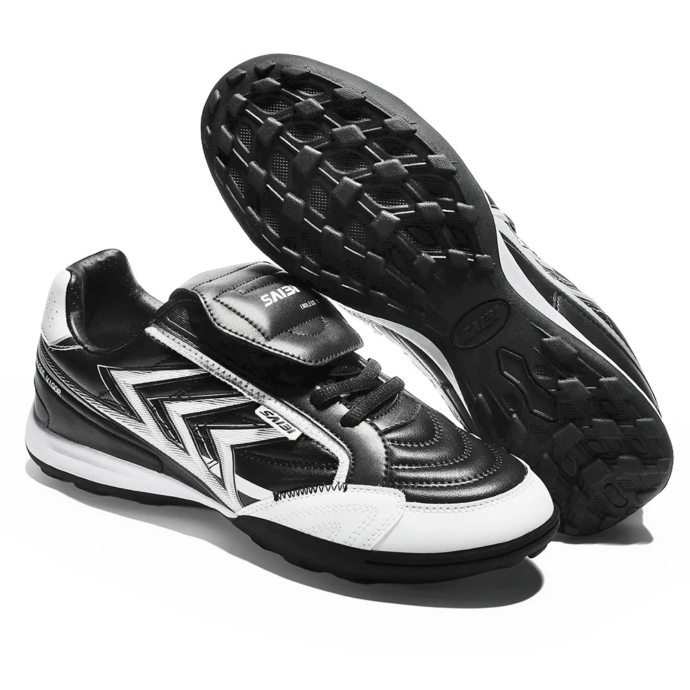 Chaussures de football TF pour terrain synthétique, semelle anti-usure, crampons de football, coupe confortable pour adultes, entraînements et matchs de football