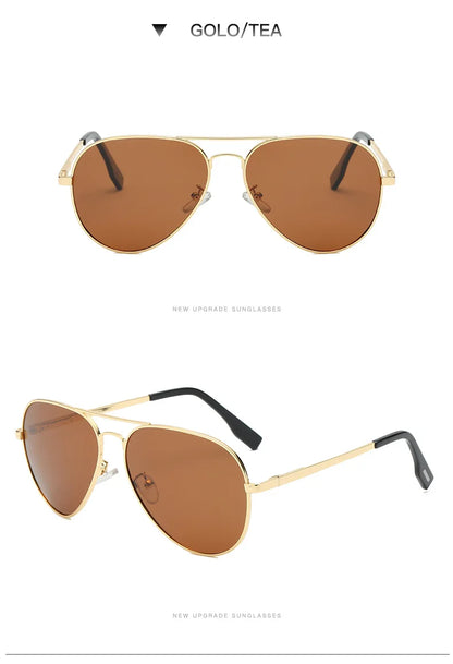 LIOUMO Top Quality Aviation Sunglasses Men Polarized Driving Glasses Women Fashion Pilot Goggles Anti-Glare lentes de sol hombre