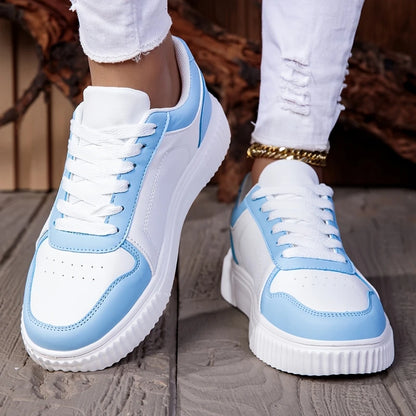 Damen- und Herren-Casual-Sneaker mit vulkanisierter Sohle, Schnürung, rutschfest, leicht und bequem, Unisex-Sportschuhe