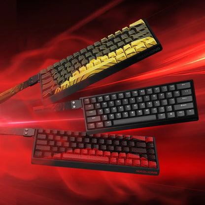 Madcatz Mad60 Mad68 HE 8k mechanische Tastatur mit magnetischen Schaltern, kabelgebunden, 60%/68%, Gaming-Tastaturen, Rapid Trigger, Custom-Tastaturen