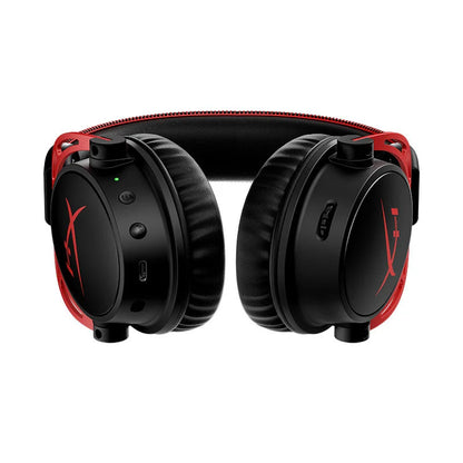 Original HyperX Cloud Alpha Wireless Gaming Headsets Detachable Mic Dual Chamber Drivers On-Earcup Controls 300hr Playtime