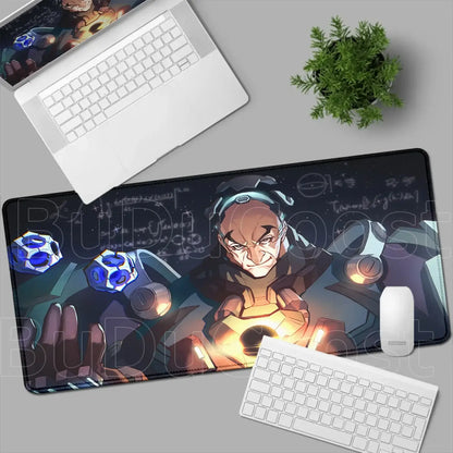 Overwatch Gaming Anime Girl Large XXL Mouse Pad HD Printing Computer Keyboard Mats Laptop Office Rubber Soft Desk Rug 900x400 MM