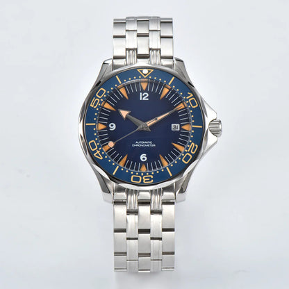 Parnsrpe 2026 New Miyota 8215 Automatic Dive Watch for Men Luxury Sport Green Dial Luminous Sapphire Crystal Date Waterproof Bus