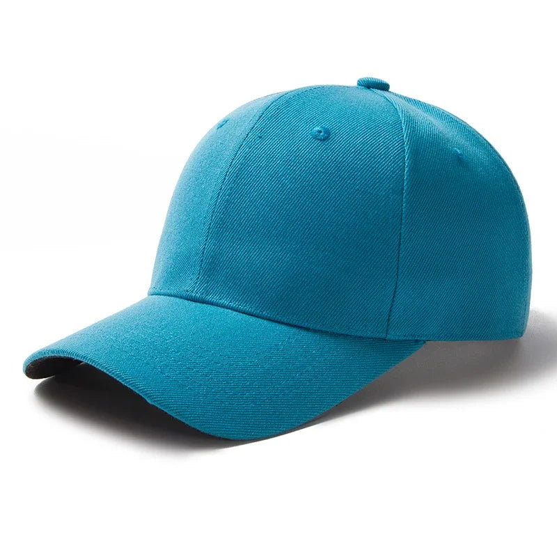 Unisex Cap Casual Plain Baseball Cap Adjustable Snapback Hats For Women Men Hip Hop Cap Street Dad Hat