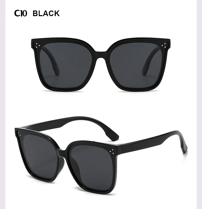 Children's Sunglasses Large Frame Fashionable Sunshade Anti-ultraviolet Silicone Polarized Children's Glasses 23048 23048