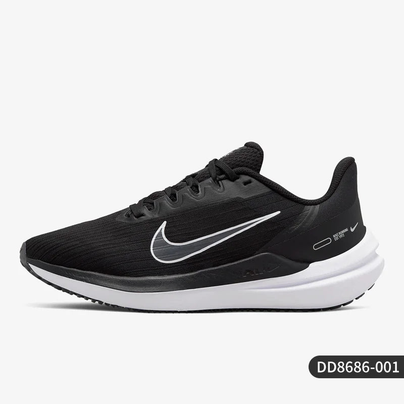 Nike Authentic Air Winflo 9 Dámske ľahké bežecké topánky odolné proti opotrebeniu DD8686-001