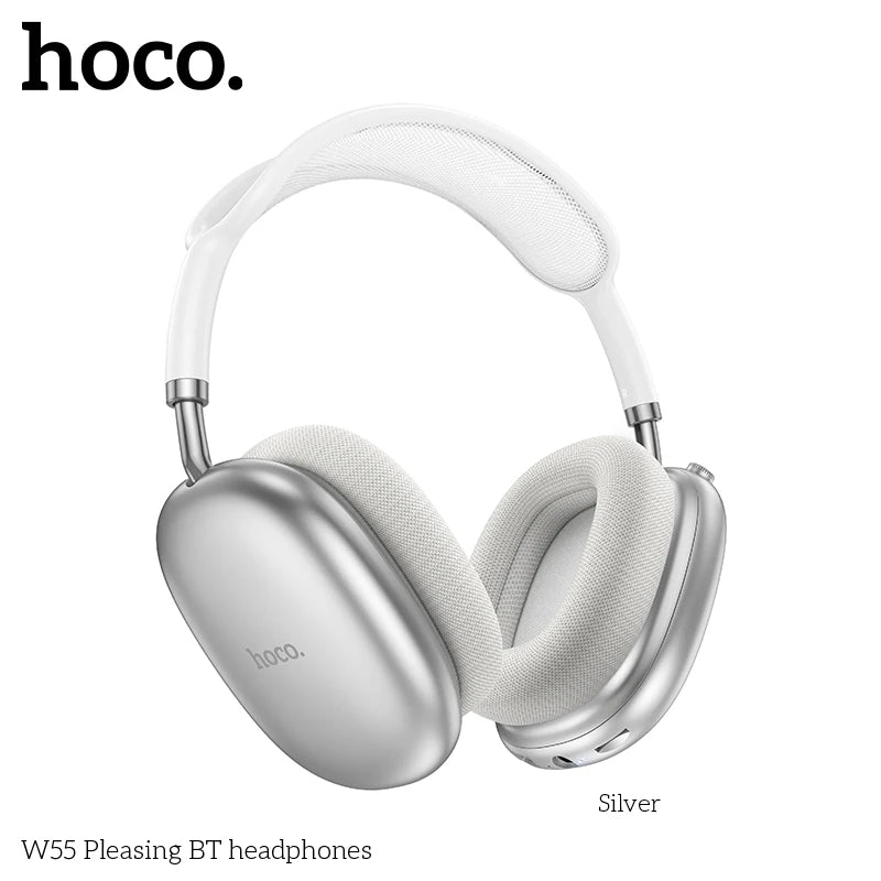 HOCO W55 sur l'oreille Bluetooth écouteur sans fil musique casque micro HiFi Audio casques stéréo son Sport écouteurs 40MM AUX TF