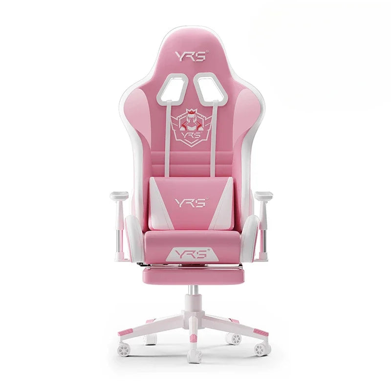 Ergonomic Esports Gaming Chair with Reclining Backrest, Adjustable Height Office Chair, Comfortable Computer Game Chair with Armrests and Wheels