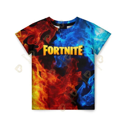 Tricou Fortnite pentru băieți, tricou de vară cu tematică anime și jocuri, tricou universal, tricou drăguț, tricou basic Battle Gamer, cu mânecă scurtă, pentru bărbați