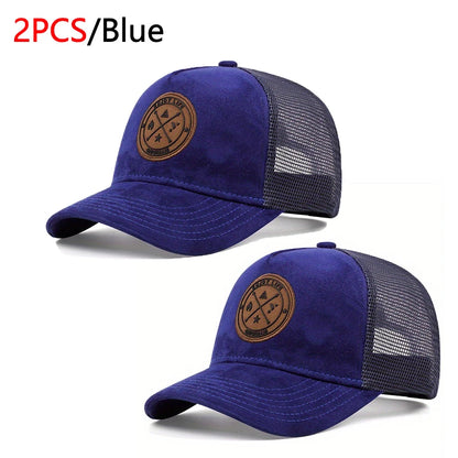 Summer Mesh Baseball Cap Women Men ENJOY LIFE Letter Patch Snapback Hat Casual Breathable Unisex Street Hip Hop Trucker Caps
