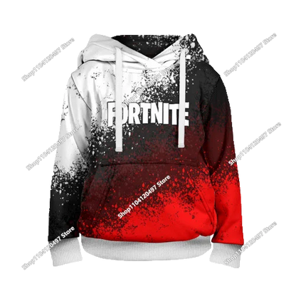 2025 New Fortnite 3D Printed Unisex Hoodie Casual Coat Game Peripheral Cosplay Children Clothing Gifts