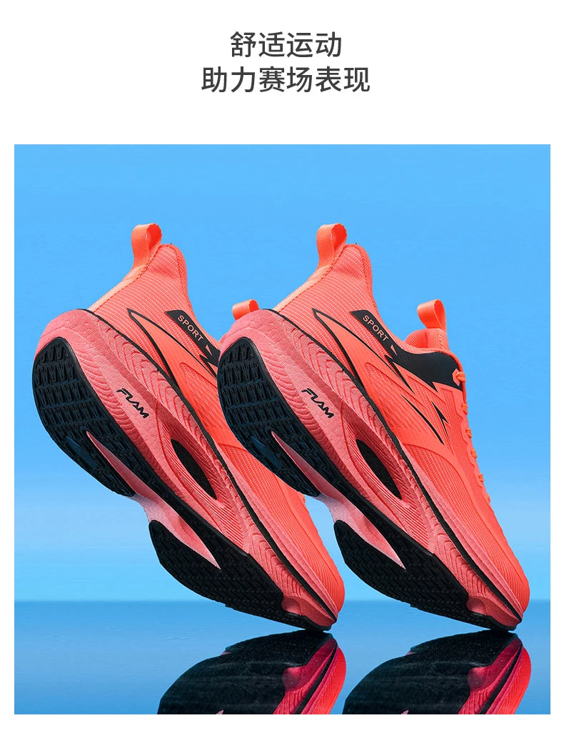 Scarpe sportive da running da uomo per maratona, con cuscino d’aria, traspiranti, leggere e confortevoli, sneakers atletiche outdoor da donna per jogging e tenis