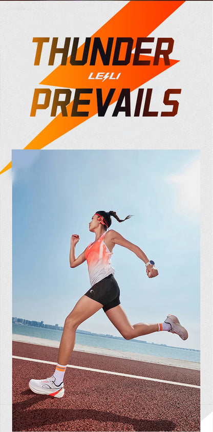QIAODAN TG1.0 Women's Marathon Running Shoes 2026 New Platform Racing Shock Absorption Soft Long Distance Sneakers QDB022253285