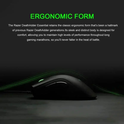 Razer NEW YEAR GIFT gift Thunder Snake Viper Mini Computer Esports Cable Gaming Mouse Laptop RGB Light, Small Hand Mouse